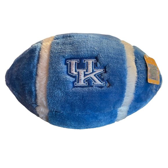 Plushland University of Kentucky UK Plush Football Embroidered Logo BBN Go Blue - Picture 1 of 8